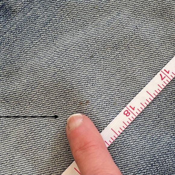 J. Crew Toothpick Jeans Mid to Low Rise, Medium Rinse/Wash, Distressed, 28 - Picture 14 of 16